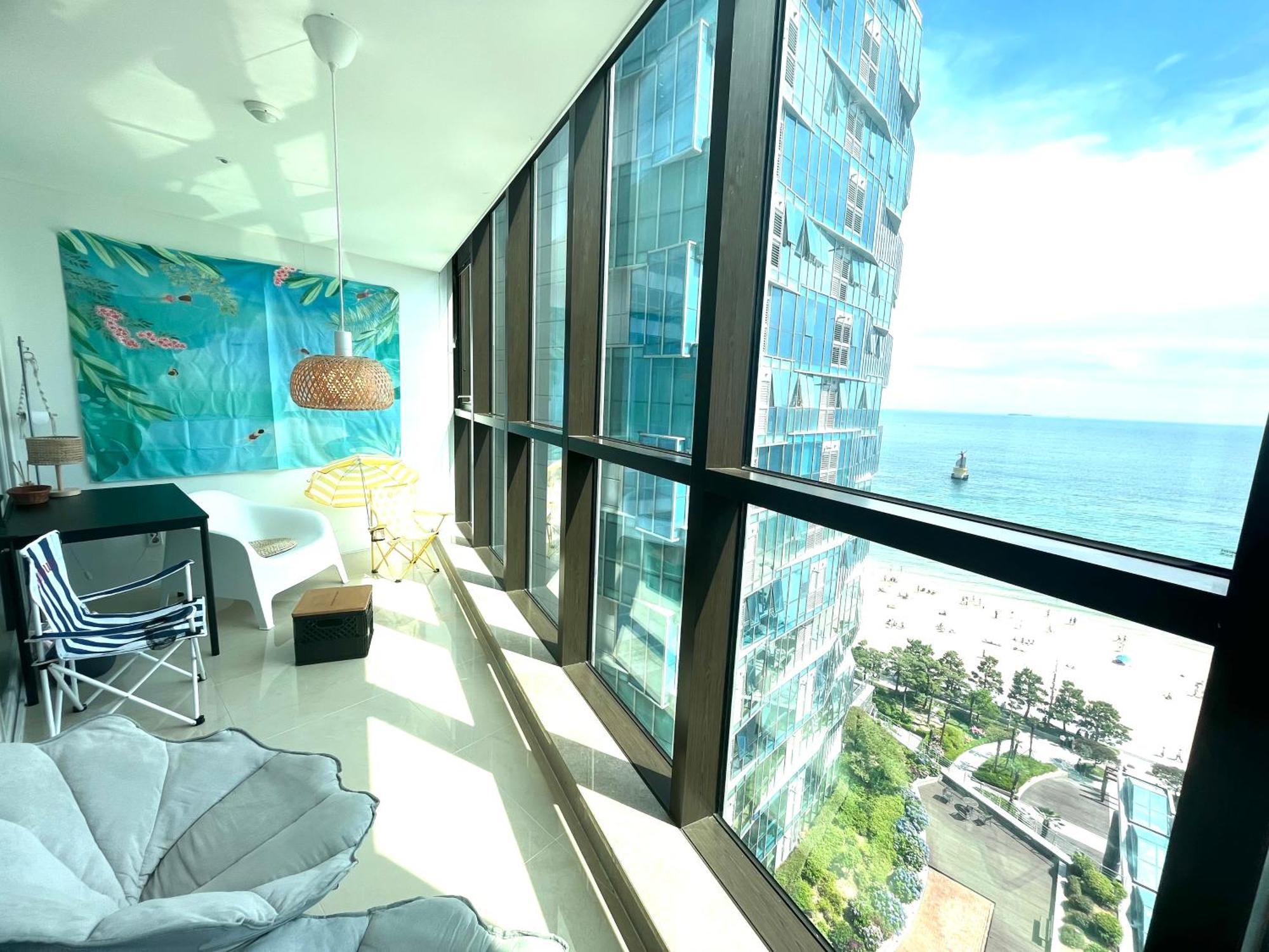 Appartement Haeundae Luxury House à Busan Extérieur photo